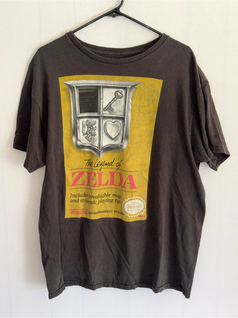 The Legend of Zelda Graphic Tee - Black